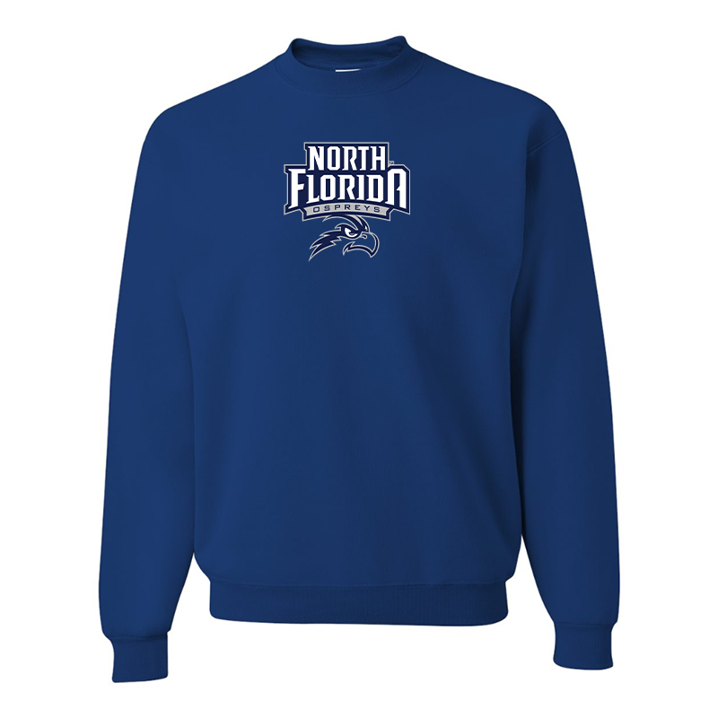 Men's UNF Ospreys  JERZEES NuBlend Crewneck Sweatshirt